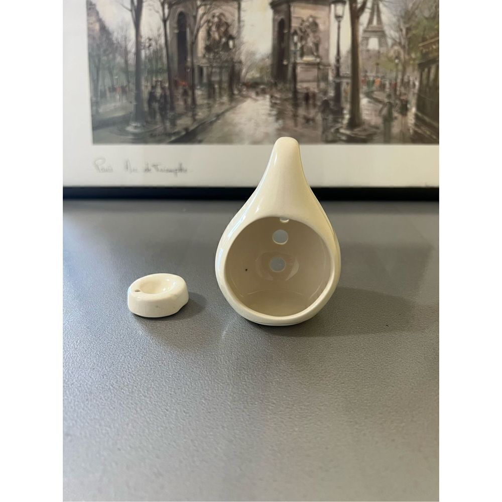 Ceramic Tear Drop Shaped Incense Holder‎ - Picture 4 of 8